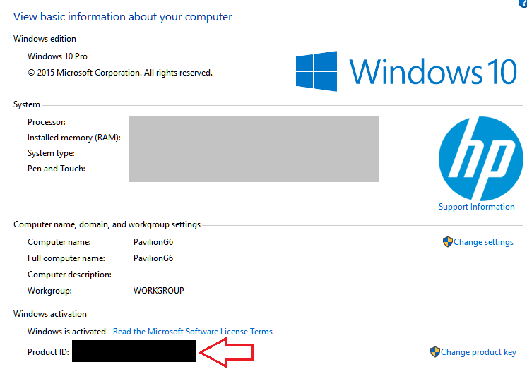 Windows installation id windows 10 free